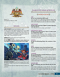 Arcadia Quest FAQ