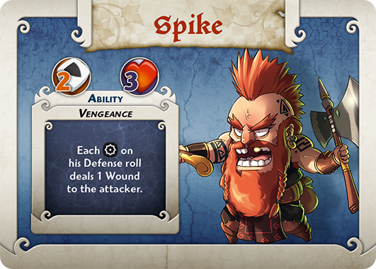 Spike profile card
