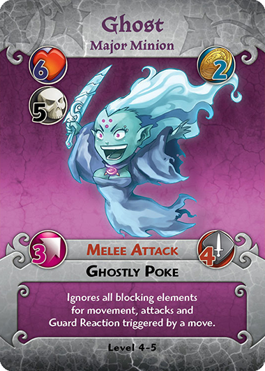 Ghost profile card